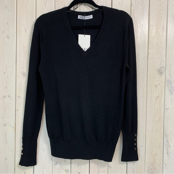 Zara Sweaters - New!  Zara_V-Neck Cardigan